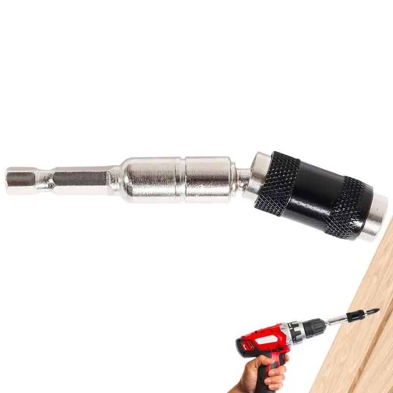 

Универсальный держатель для отверток на глубину 1/4 дюйма с шестигранным хвостовиком и сверлом