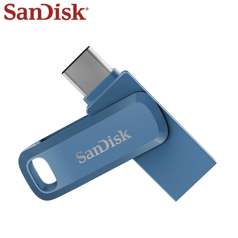 

USB-флеш-накопитель Sandisk 3,1 совместимый с USB 3,0 Gen1, USB 512 ГБ, синий, Type-C, 256 ГБ, U-диск 128 ГБ, OTG 64 ГБ, 32 ГБ для телефона/планшета/ПК