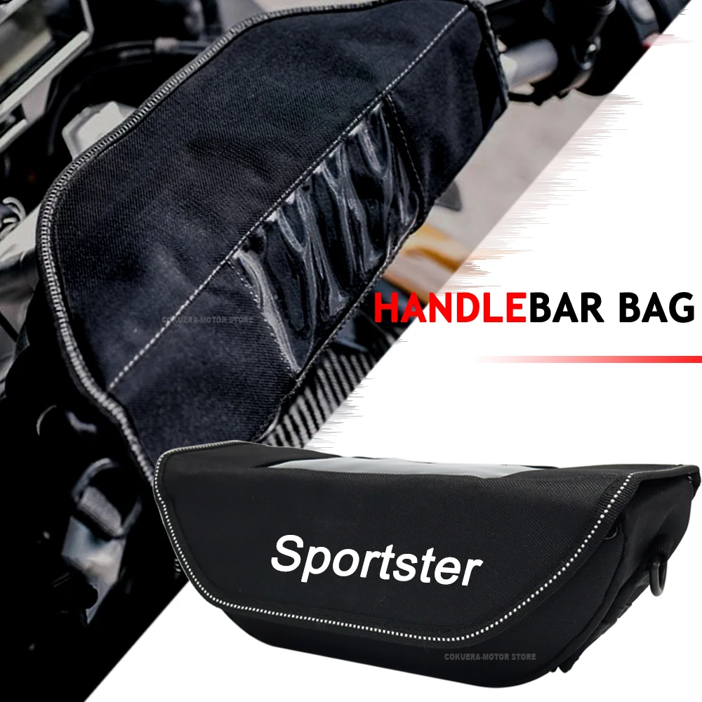 FOR Sporster Motorcycle Waterproof And Dustproof Handlebar Storage Bag