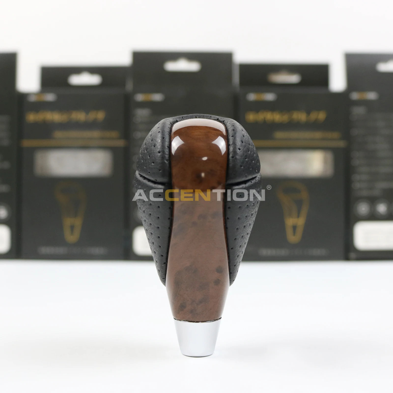 Black Leather Gear Shift Knob For Lexus ES300h ES350 GS300 GS350 GS430 GS450h GS460 IS F IS250 IS350 LS460 LS600h RX350 RX450h