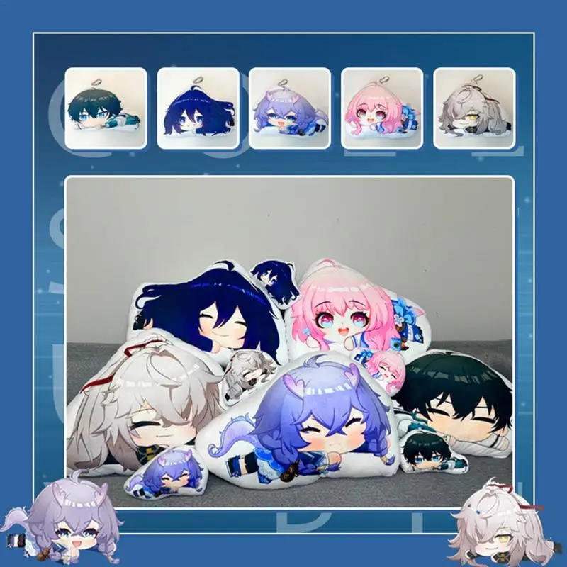 

Honkai Star Rail Plush Anime Impact Fatui Doctor Dottore Plush Doll Pillows Cosplay Cartoon Props Accessory Keychain Pendant