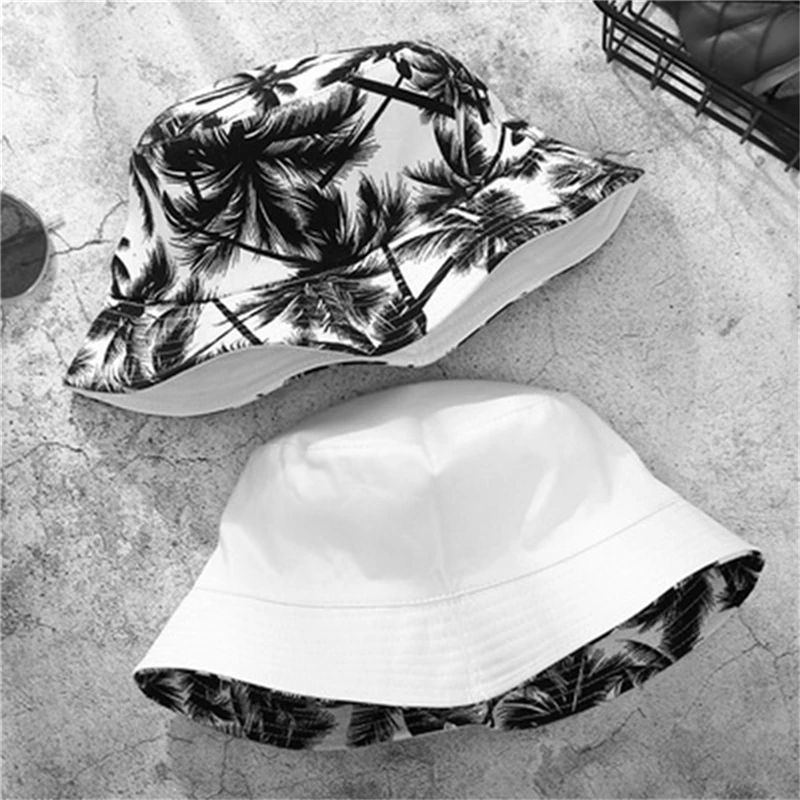 

Двусторонняя однотонная женская хлопковая шляпа от солнца, двусторонняя Рыбацкая шляпа, зимняя теплая Панама