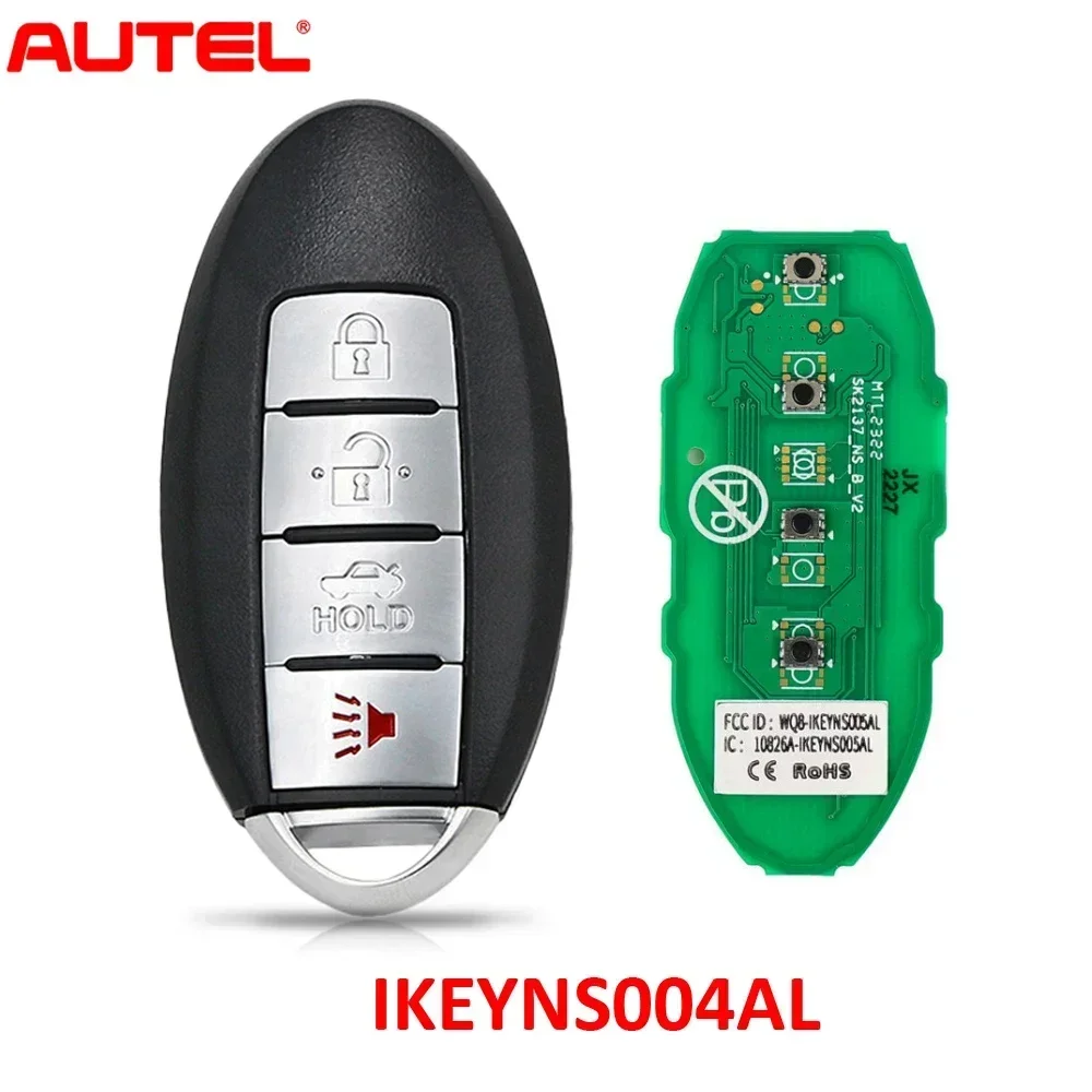Фото Умный ключ AUTEL NS003AL NS004AL NS005AL для Nissan, используемый с MaxiIM KM100 KM100E IM508 IM608 PRO MAXIIM IKEY Премиум-стиль №4