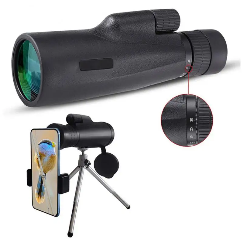 

Imaging Low Light Night Mobile Phone Camera Telescope Adjustable Magnification Waterproof Anti-fog Monocular Telescope