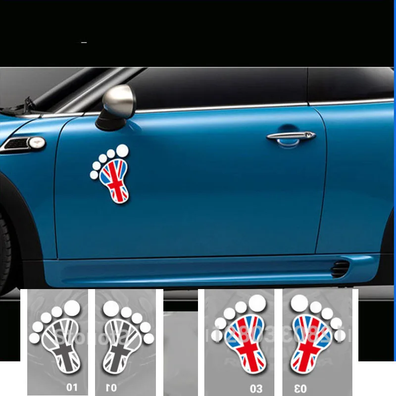 Наклейка на кузов автомобиля 2 шт.