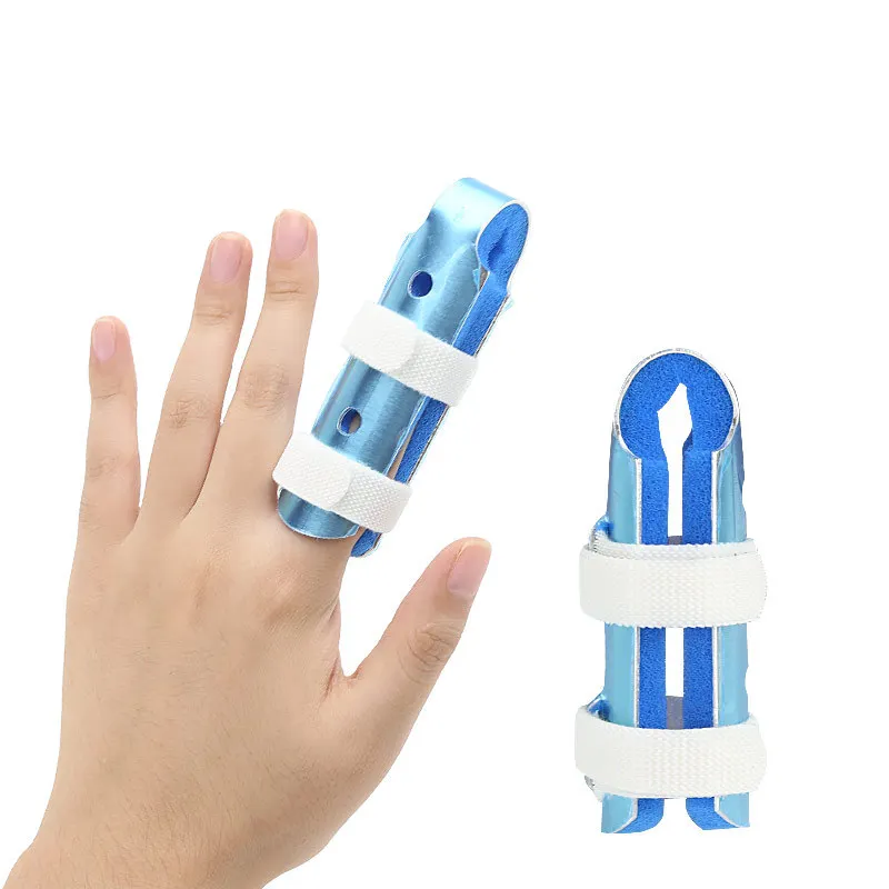 

Алюминиевый бандаж для поддержки пальцев, коррекция осанки, защита пальцев, облегчение боли при травмах, облегчение боли