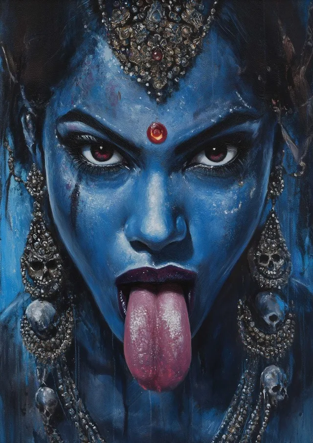 

Печать на холсте "Богиня Кали"