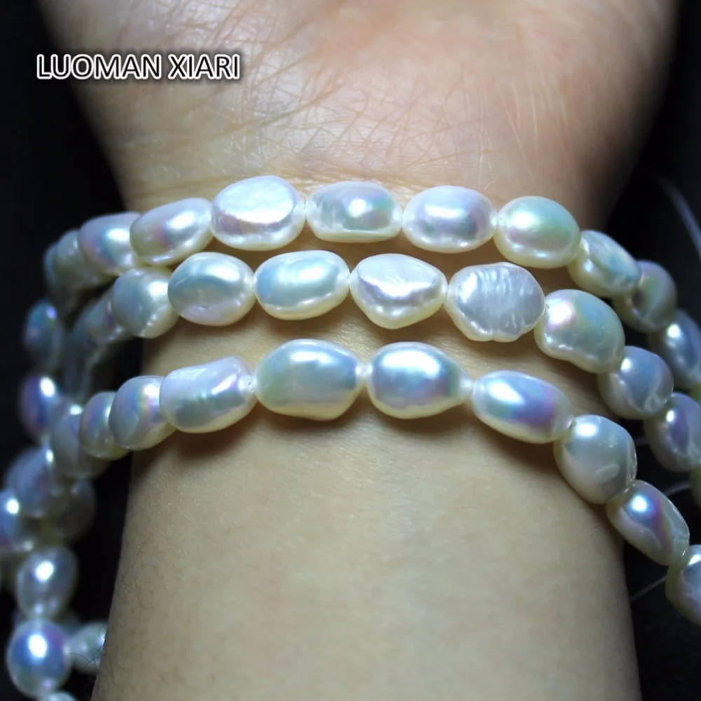 Оптовая продажа бусины из натуральной речной кожи для изготовления ювелирных