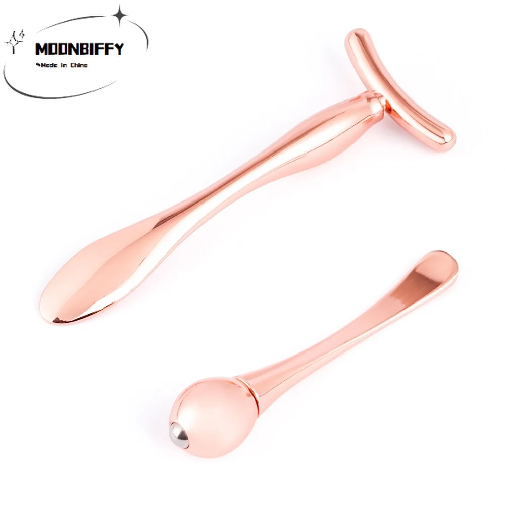 

Энергетическая пудра T, косметическая палочка, роликовый массажер для лица T-образной формы, энергетическая Косметическая палочка, импульсн...