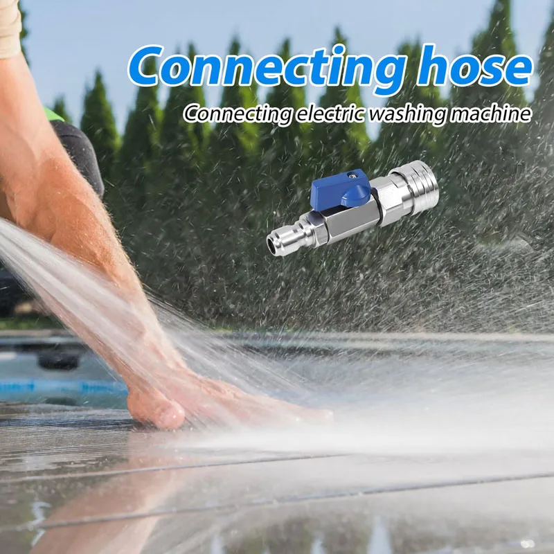 Шаровой Кран Для Мойки Высокого Давления Быстроразъемное Соединение M22 14 Мм