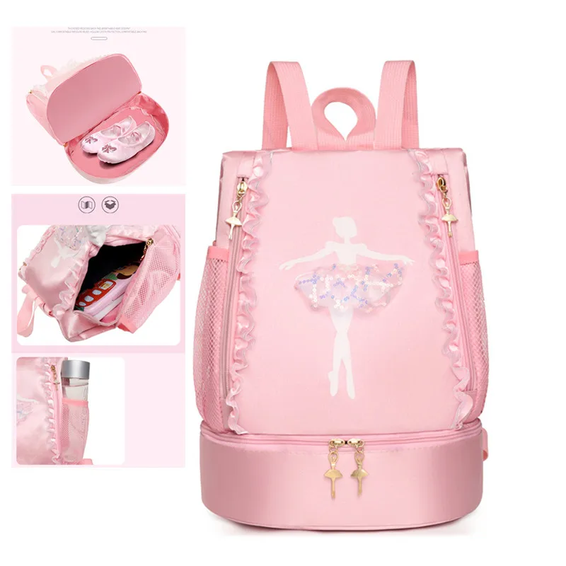 

Gym Sports Bags With Free Shipping Backpack For Children Girl Training Weekend Kids Fitness Dance Bolsas School Backpacks Travel