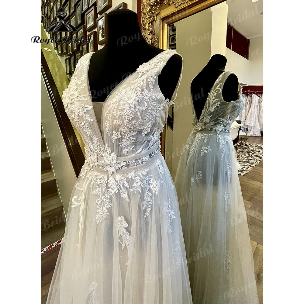 Свадебное платье Roycebridal без рукавов