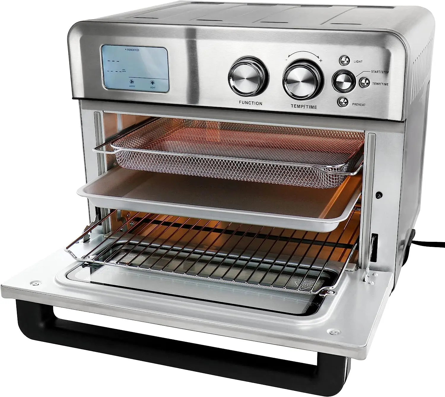 

Multifunction Air Fryer Toaster Oven with 21 Presets