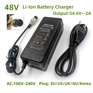 Chargeur électrique pour batteries 48 Volts & 3.0Ah de type