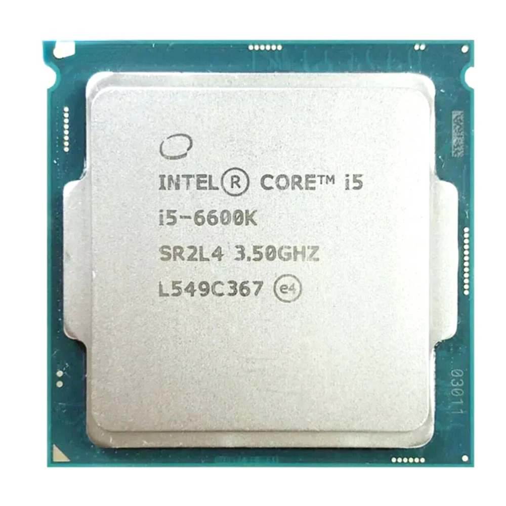 

Intel Core i5-6600K i5 6600K 3.5 GHz Quad-Core Quad-Thread CPU Processor 6M 91W LGA 1151