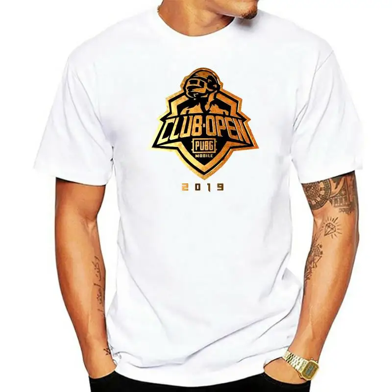 

CLUB OPEN PUBG MOBILE 2022 T SHIRT Men'S T-Shirts Short Sleeve O-Neck Cotton