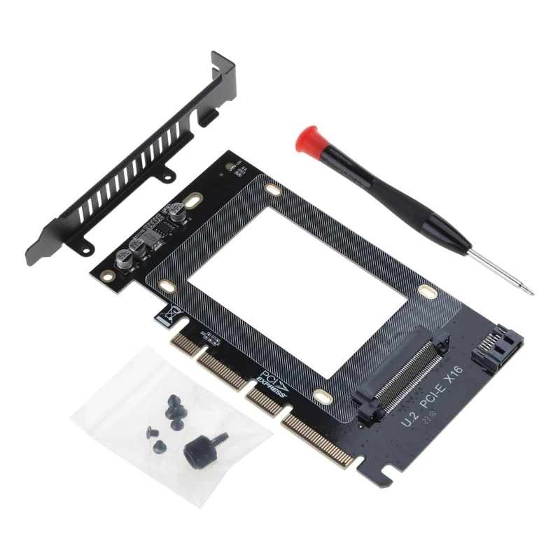 Карта расширения PCIE X16-U.2 X16 Pci-express в U.2 NVMe SSD Конвертер PCI-E Adater