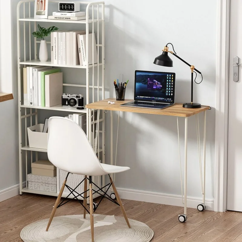 

Room Desks Home Convenience Computer Desk Children Learn Reading Desk Mobile Pulley Home Office Stable Load-bearing