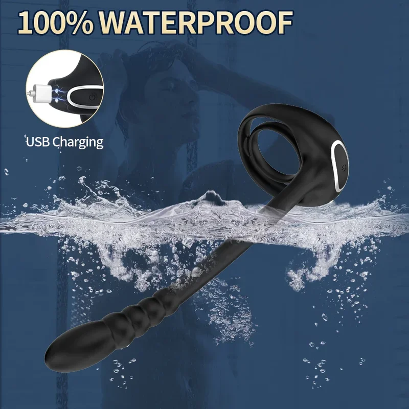 Игрушка для мастурбации приложение Bluetooth вибратор простаты массаж яичек