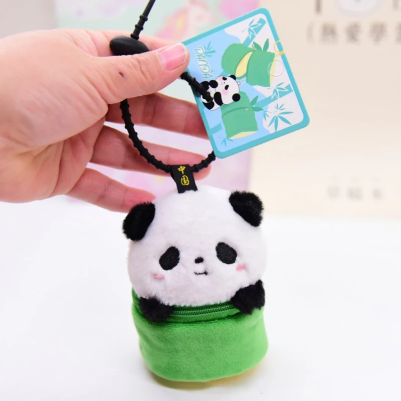 Креативный Мини-кошелек Для Монет С Милым Дизайном Панды И Капибары Кошелек На