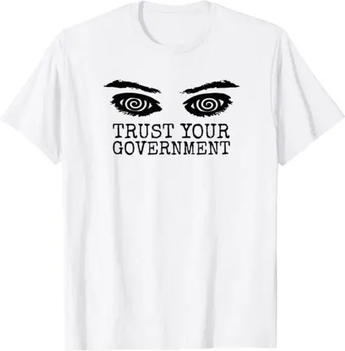 Футболка с защитой от разума гипотизации доверия и пропаганды правительства