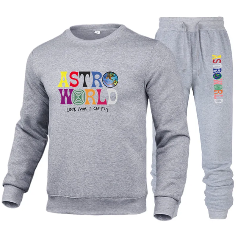 

Men's Sweatshirt +Pants 2 Piece Set Casual Sportswear Hoodies Wear Autumn And Winter New Sportswear Suit Hot