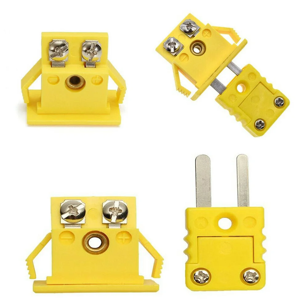 Миниатюрная розетка для термопары типа K и разъем из сплава крепления на панели