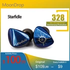 Наушники-вкладыши MoonDrop Starfield с диафрагмой из углеродного нанотрубки, динамические наушники со съемным кабелем