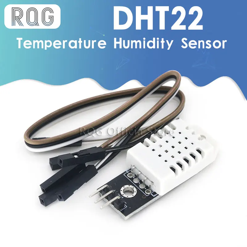 DHT22 AM2302 Digital Temperature Humidity Sensor Module For Arduino Replace SHT11 SHT15 With Dupont Cables