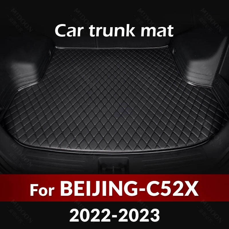 

Коврик для багажника автомобиля для Пекина C52x 2022 2023, коврик для грузового автомобиля под заказ, аксессуары для украшения интерьера автомобиля