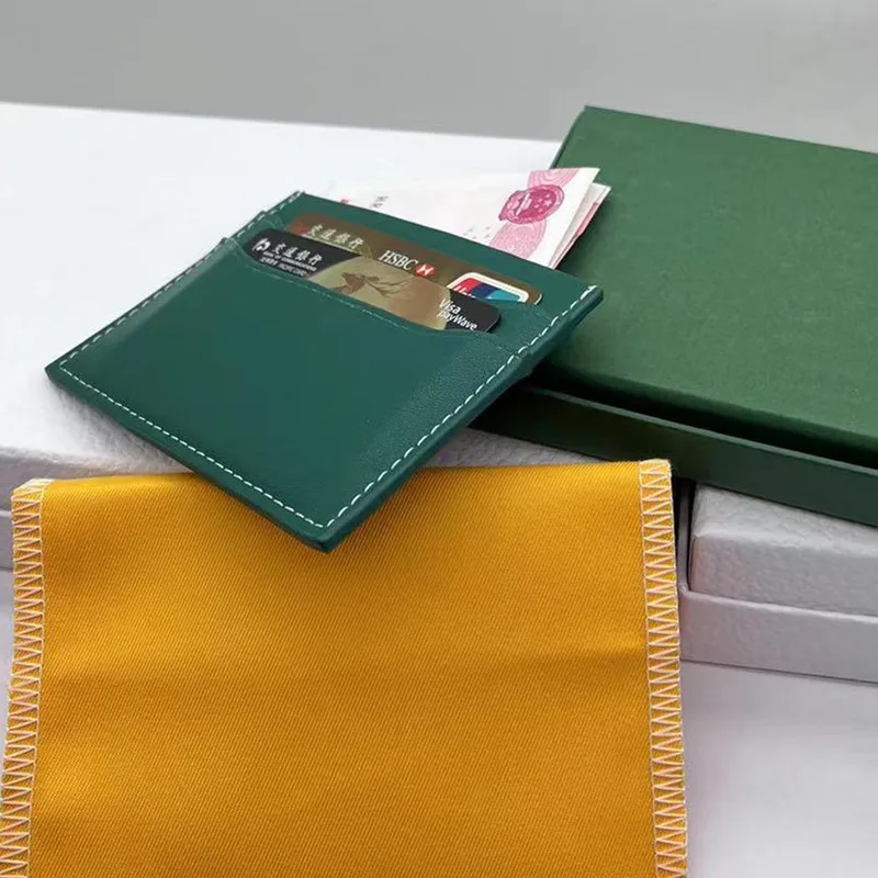 Брендовый дизайнерский кошелек GOYAD для карт маленькая Кредитная сумка мужчин и