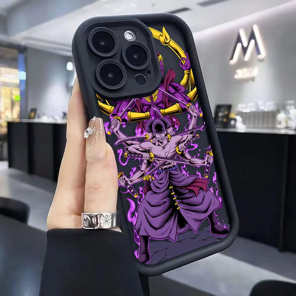 Фото Чехол для телефона One Piece GEAR 5 Zoro Luffy для Xiaomi 15 15T 17 14 14T PRO MAX 8 11 12 12T 13 LITE 5GNE, противоударный чехол-накладка DIY №4