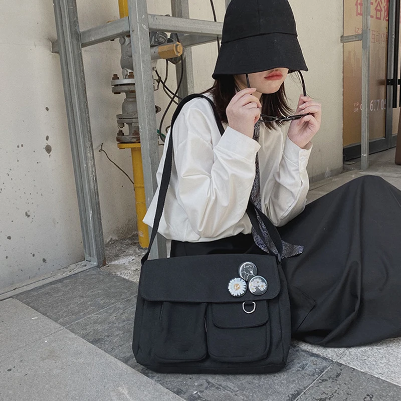 Холщовая Сумка с креплением для кафедры японской литературы молодежные модные