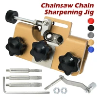 portable chainsaw sharpener jig manual chainsaw chain sharpening for most chain saws and chainsaw sharpener stone