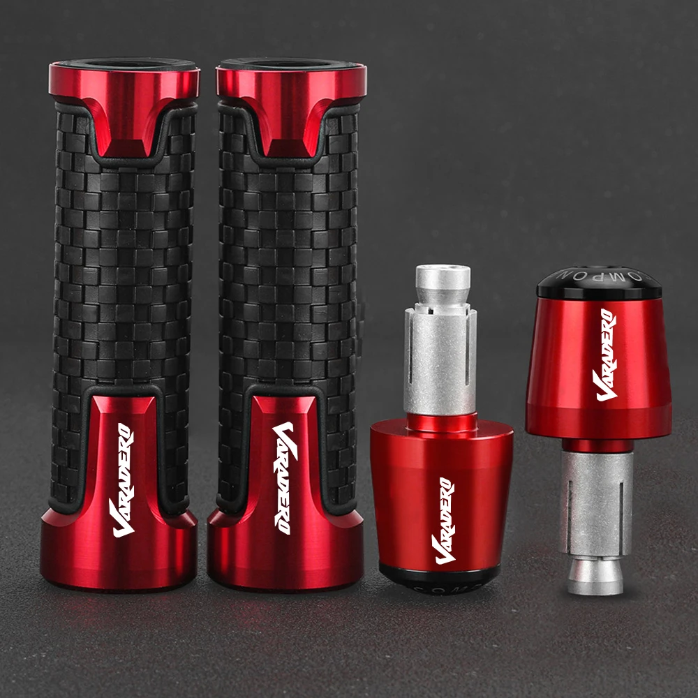 

For Honda XL1000 VARADERO XL 1000 1999-2013 2012 2011 2010 2009 Motorcycle Handlebar Grips Handle grip Ends Plug Slider Caps