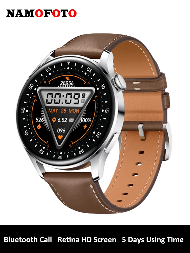 

2022 New Smart Watch Men Bluetooth Call Smartwatch With 1.32 Inch Retina HD Screen Sport Fitness Tracker Life Waterproof Watches