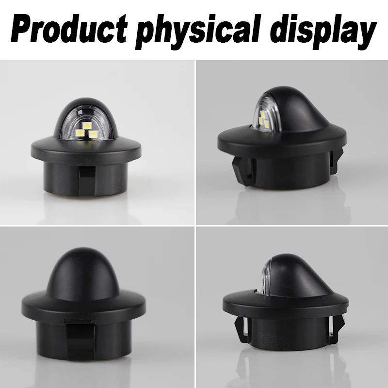 2x светодиодные фонари номерного знака лампа автоматического автомобильный