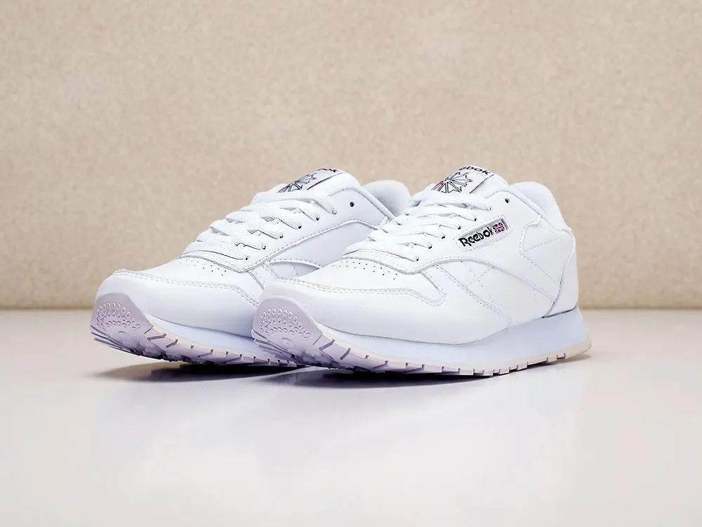 Кроссовки Reebok Classic Leather Белый Демисезон Женский | Обувь
