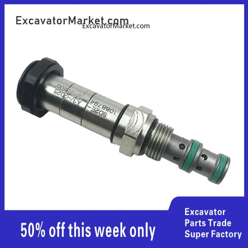 Для Xcmg Xe60 80 85 Соленоидный клапан катушка сердечник пилотный предохранительный