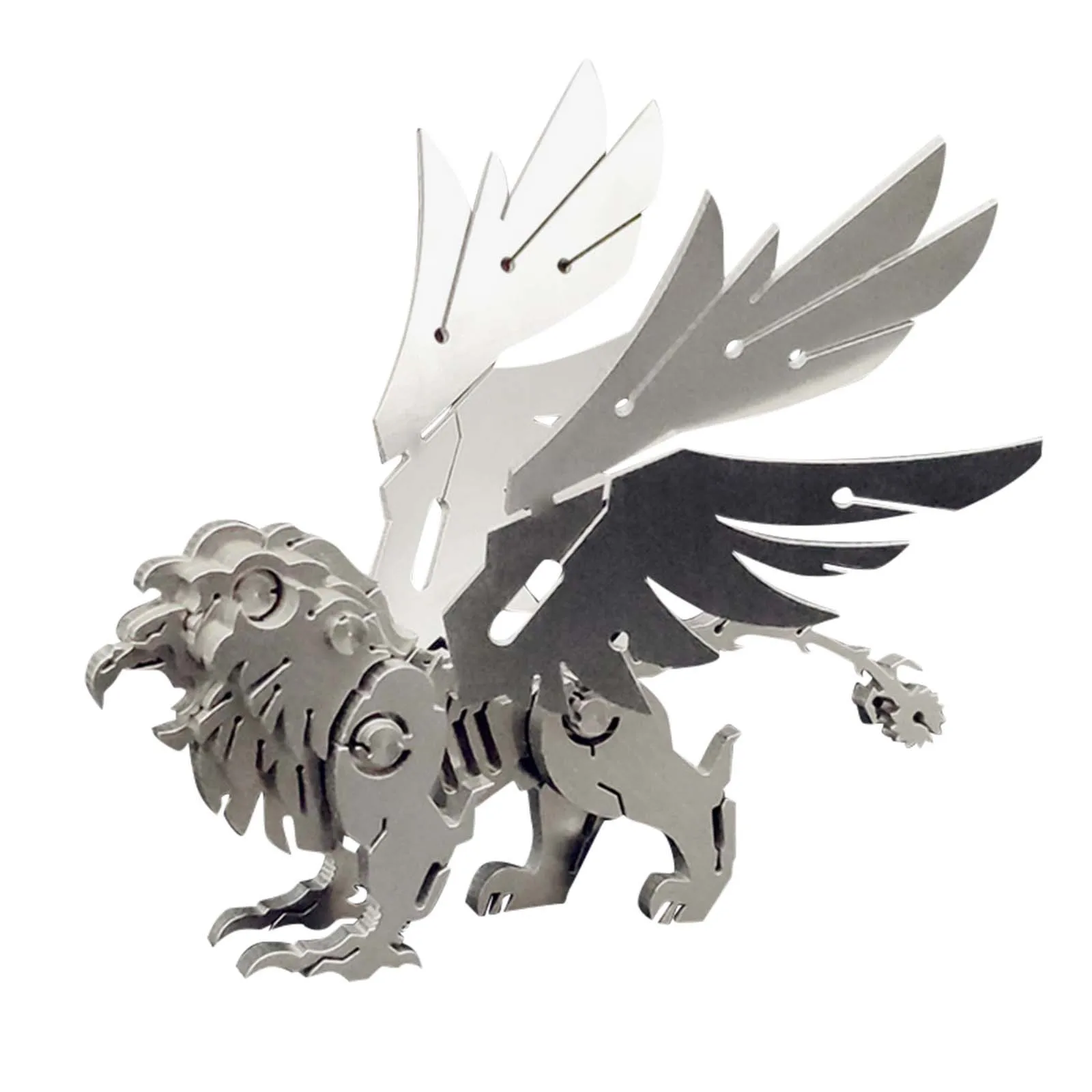 

Skydiving 120 Metal Puzzle DIY Model Toys Small Stainless Mini 3D Puzzle Puzzle Toy