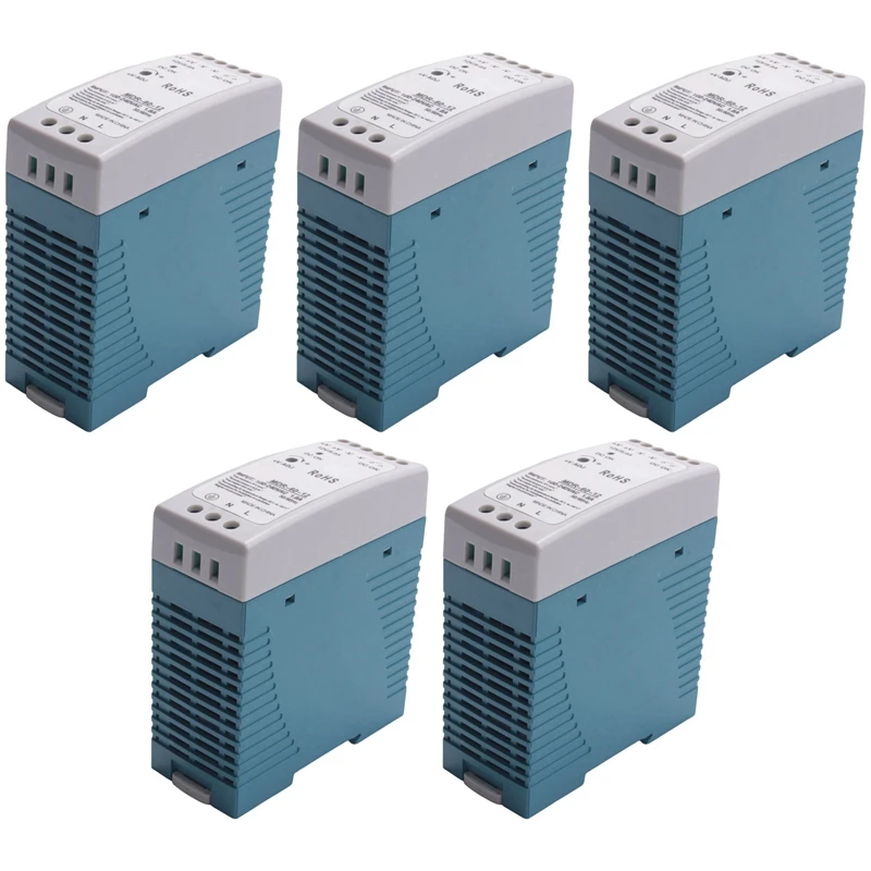 

5X55 см 12 в 60 Вт источник питания на Din-рейке, драйвер переменного и постоянного тока, регулятор напряжения, источник питания 110 В 220 В