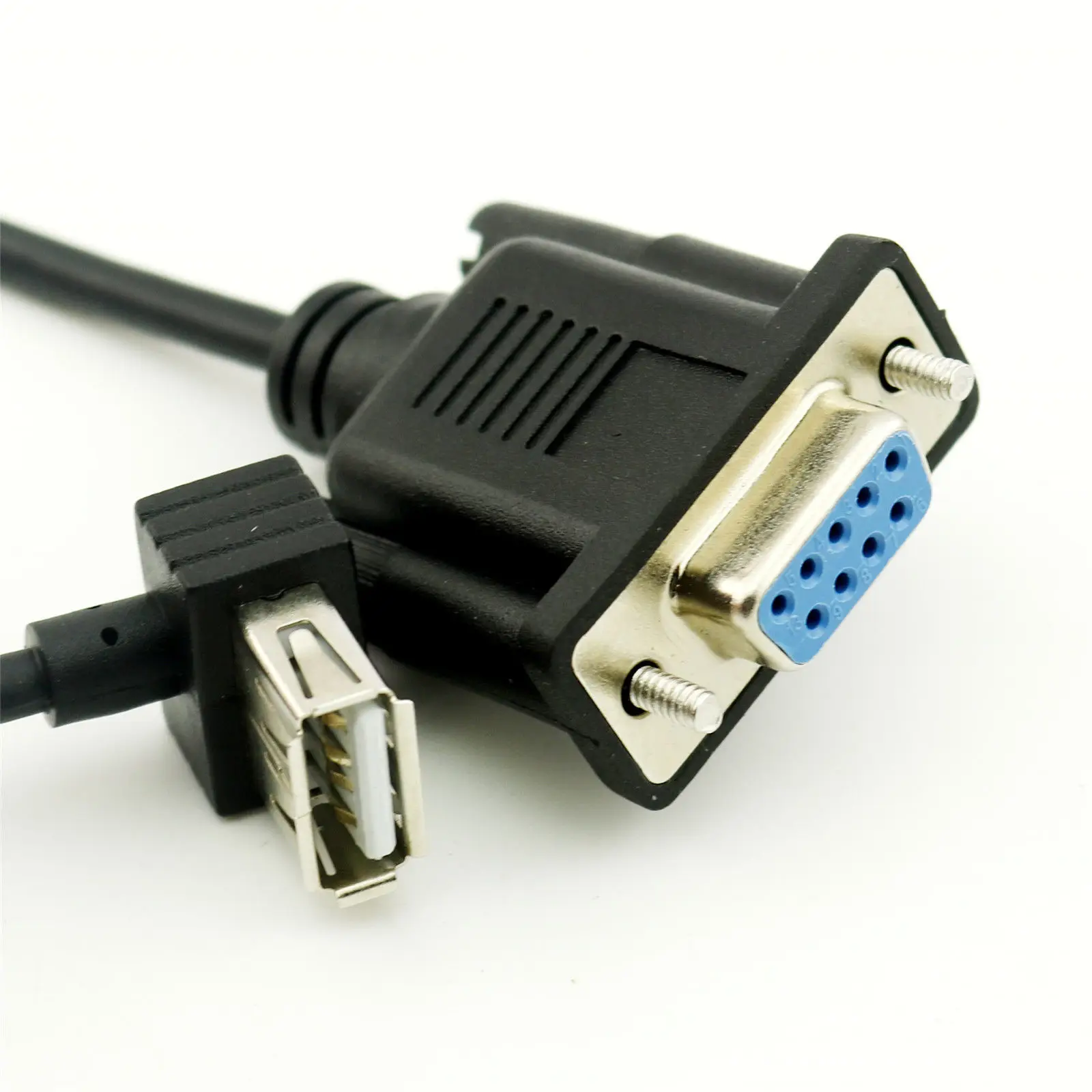 

New USB RS232 To DB 9-Pin Male Cable Adapter Converter Supports Win 7 8 10 Pro System Supports Various Serial Devices 25cm