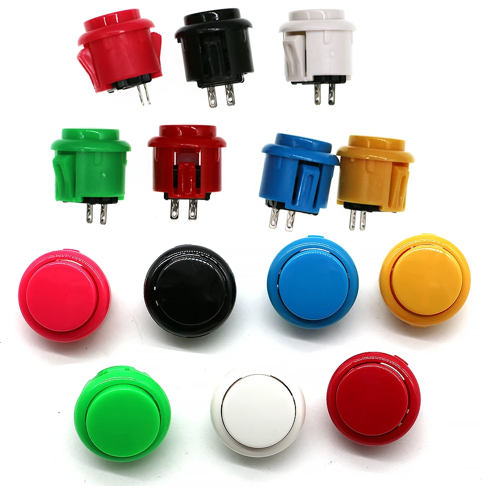 

200 24mm 30MM Arcade Push Button Whit Microswitches