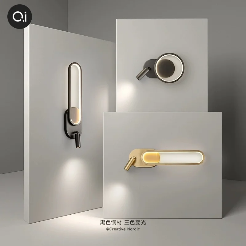 

Настенные светильники в античном стиле, мраморный матовый двухъярусный светодиодный светильник для ванной комнаты, s-свечи для наружной ст...