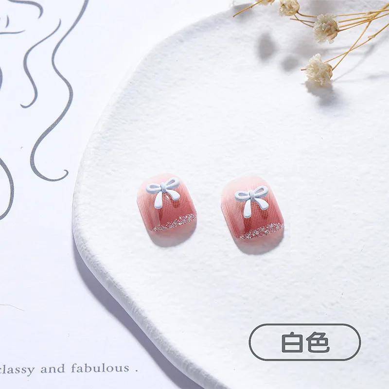 10 шт. в упаковке Роскошные Очаровательные детали для ногтей цветные бабочки