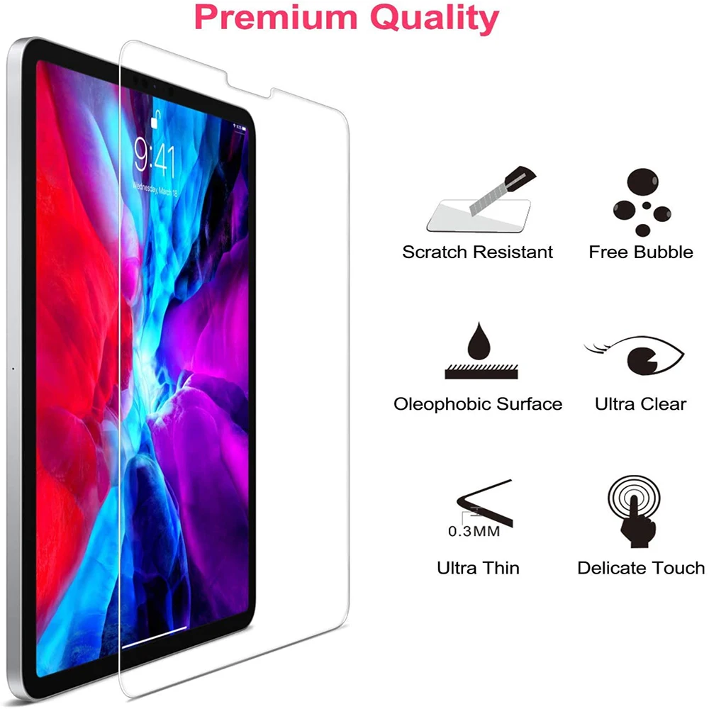 Закаленное стекло для IPad 10 2 9 7 10. 5 11 8 6 Air 4 3 Mini 2020 2019 2018 2021 шт. | Компьютеры и офис
