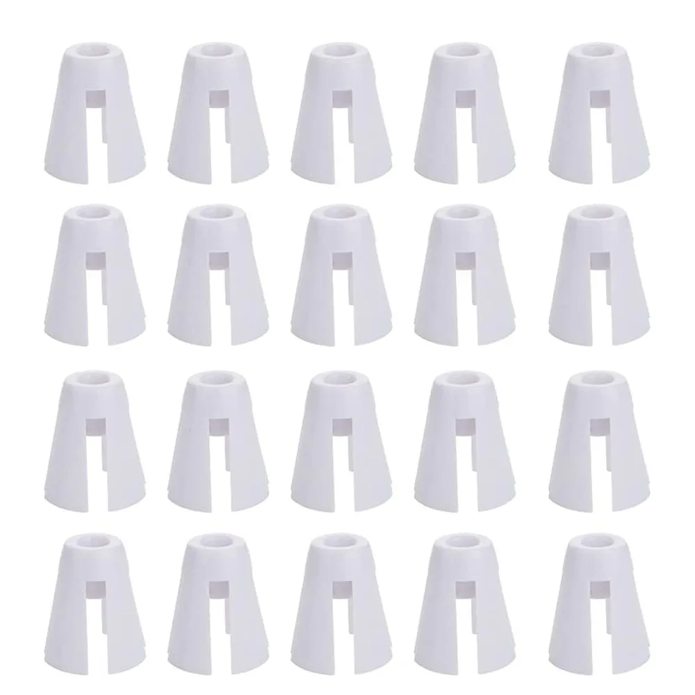 

4/8PCS White Plastic Coil Claw Thread Spool Cone Holder Sewing Accessories for Janome Overlocker Serger Sewing Thread Stands