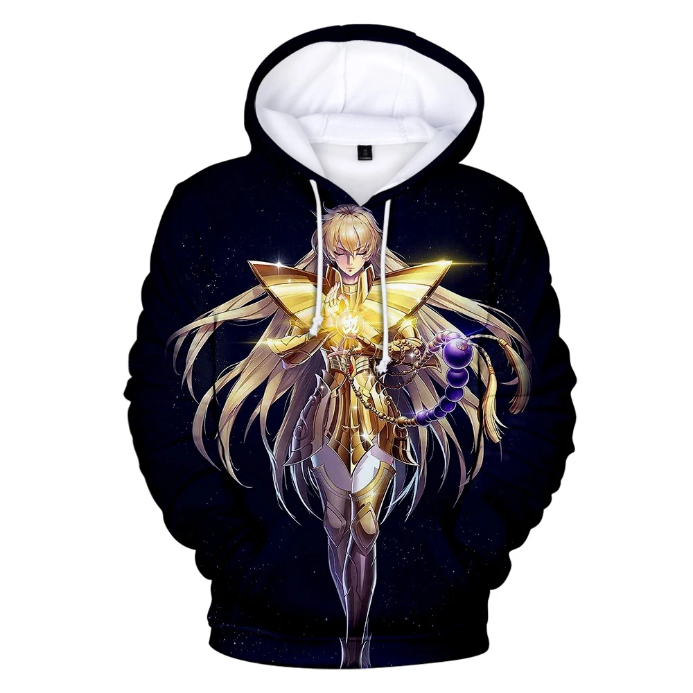 

Saint Seiya 3D Hoodies Fashion Cartoon Knights Of The Zodiac Hoodie Sweatshirts Men Women Harajuku Streetwear Oversized Hoodies