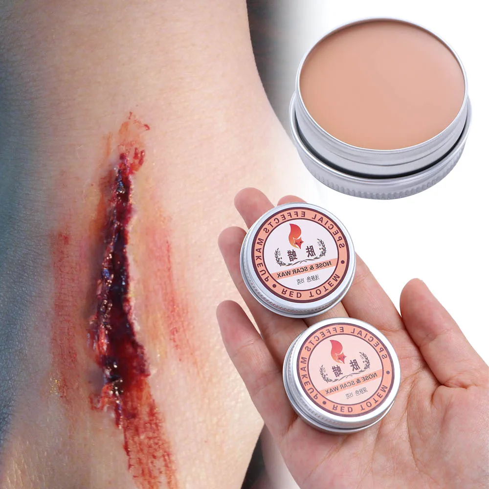 Воск для кожи со специальным эффектом 15 г/коробка