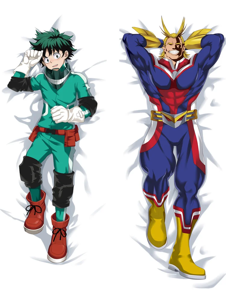 

DIY Custom Anime Midoriya Izuku (Boku No Hero Academia) Dakimakura Pillowcase Hugging Body Pillow Cover Case Double-sided Print